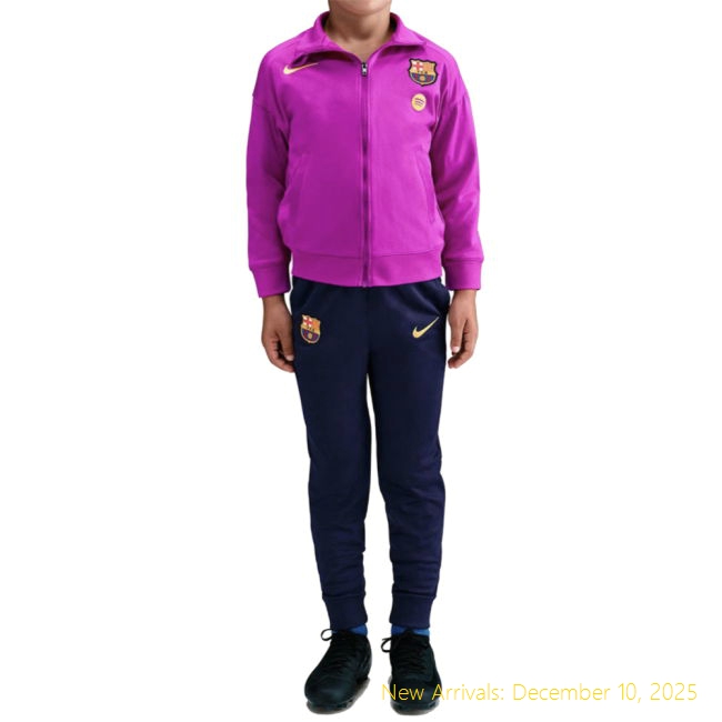 2025-2026 Barcelona Home None - Elite Kit - Purple Color (Kids)