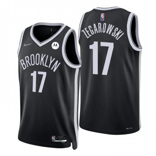 Nike Nets Black Brooklyn Nets #17 Jersey - Cost-Effective Quality