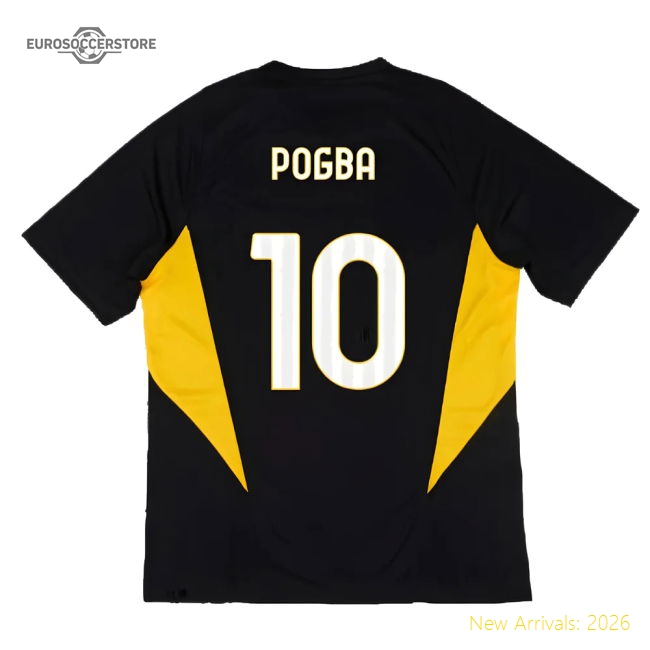2023-2024 Black And Whites Training Shirt (black) (pogba 10)
