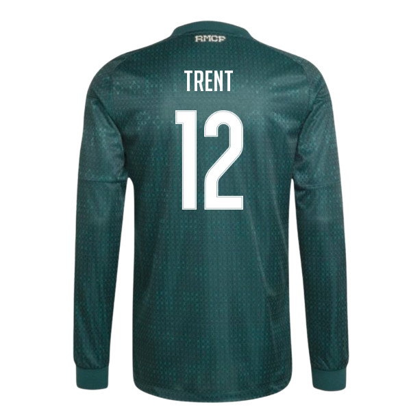 [JED] 2026 2027 Real Madrid Long Sleeve Shirt Away Authentic Kit (Trent 12)