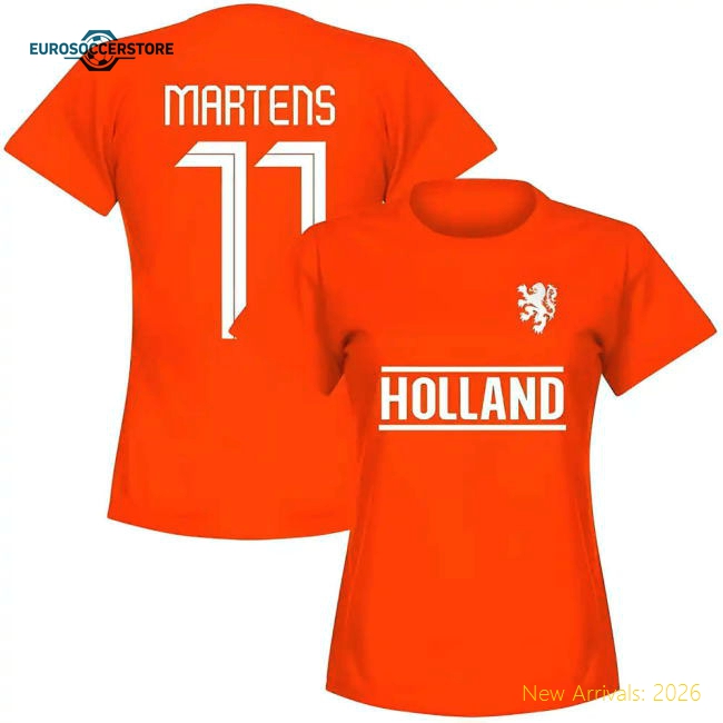 Holland Team Womens Martens 11 T-shirt - Orange