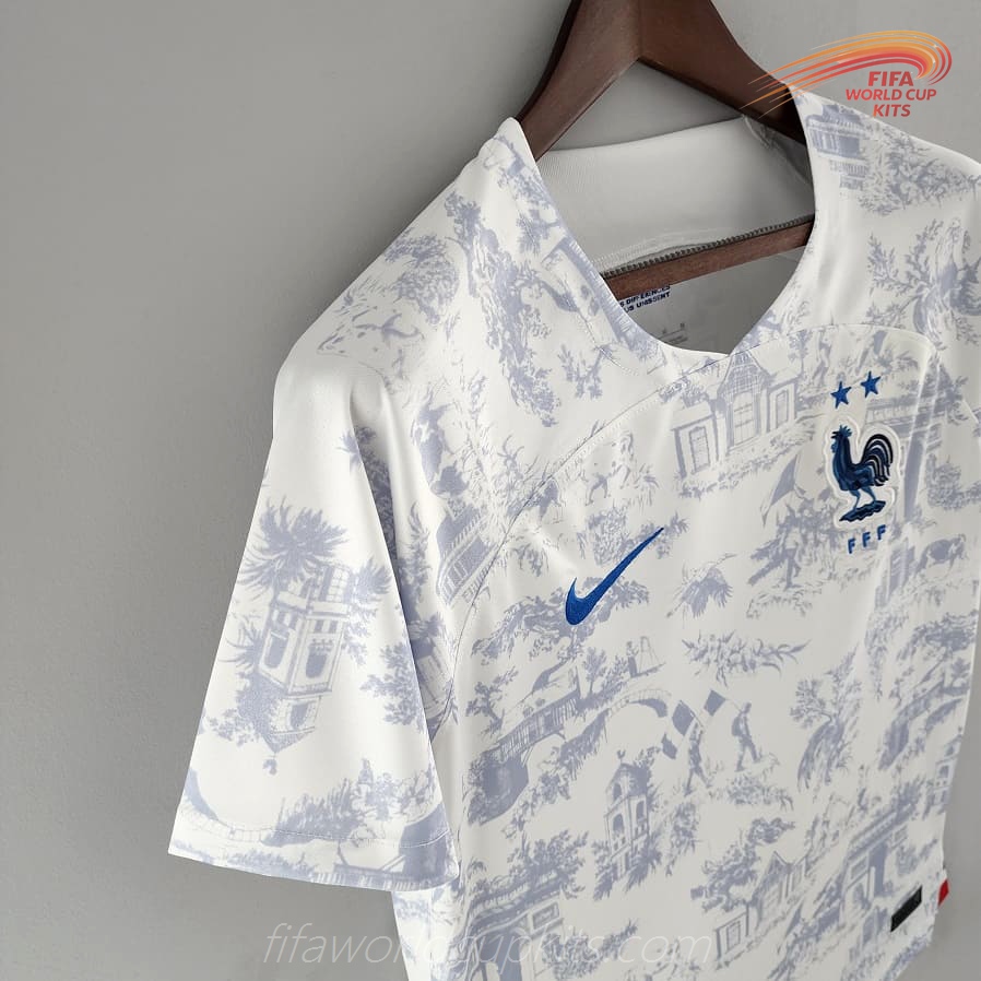 France Football Shirt season 2022 World Cup Away