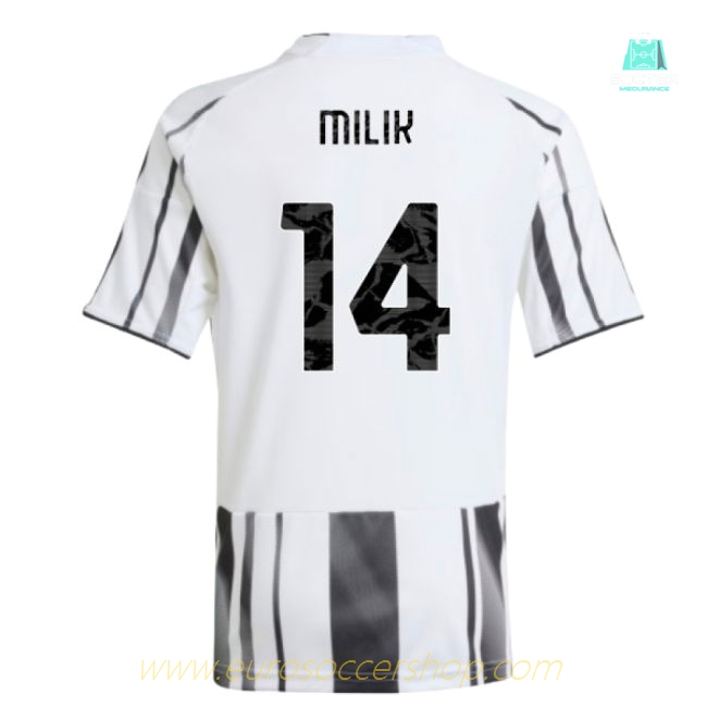 2025-2026 Juventus Home Shirt (Kids) (Milik 14)