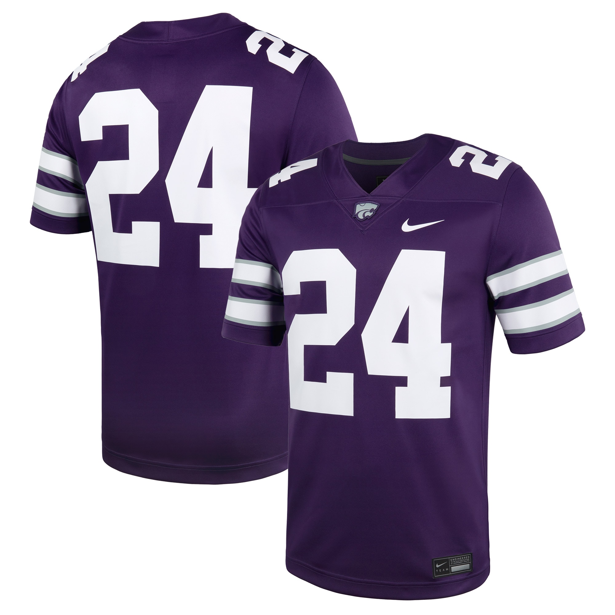 [NJP] Kansas State Wildcats Untouchable Football Jersey - Purple