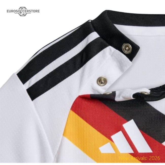 Genuine Germany 2026-2027 Home Short Sleeve Jersey Sleek Flexibility