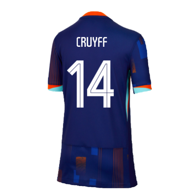 2024-2025 Netherlands Away Shirt (Kids) (Cruyff 14) Quality