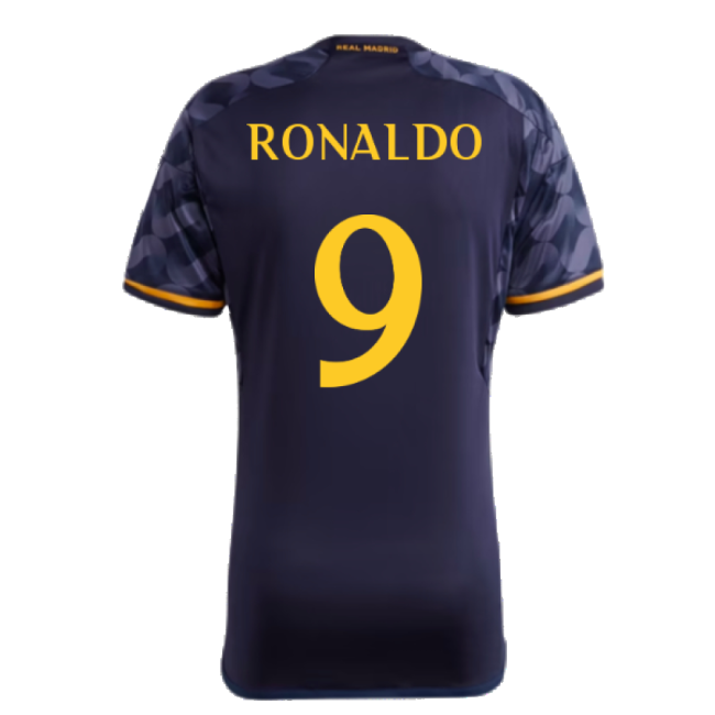 2023-2024 Real Madrid Away Jersey (ronaldo 9) - Portugal Captain