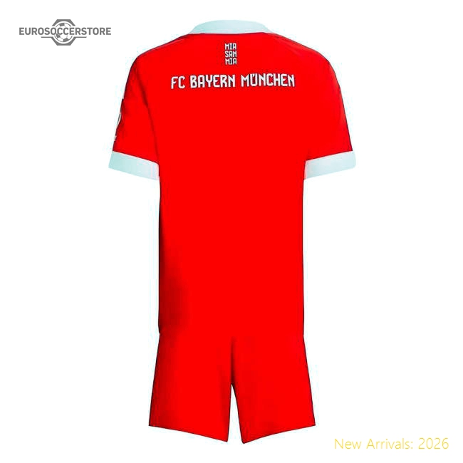 Performance 2025-2026 Bayern Munich Home Mini Kit (J. Palhinha 16)