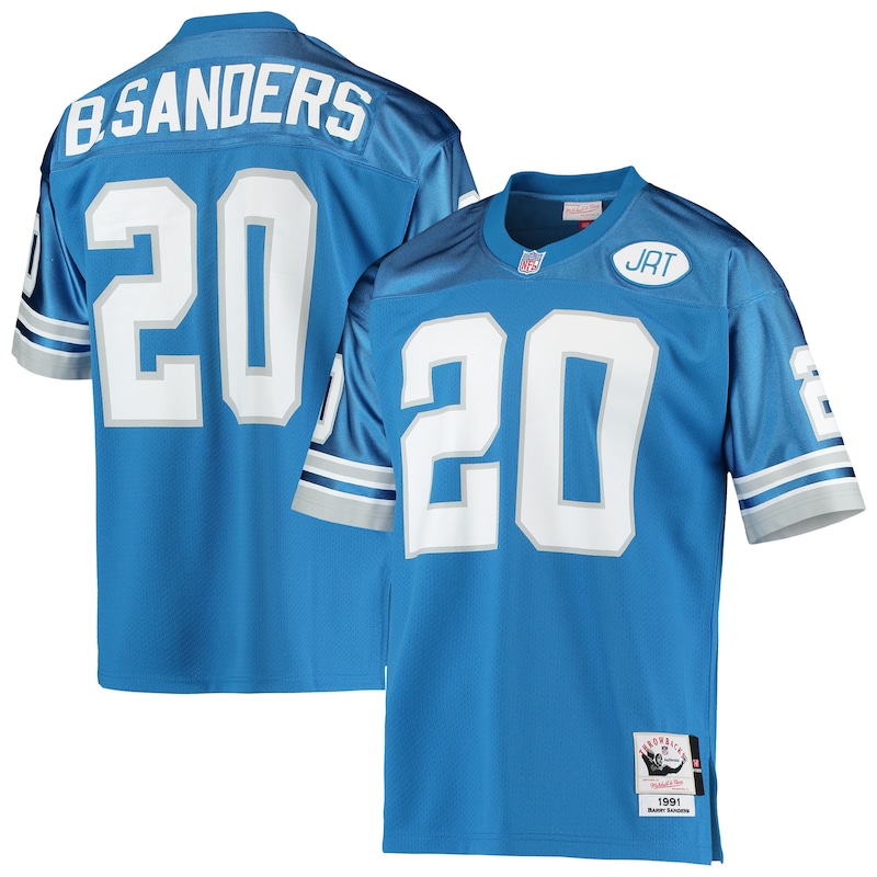 None Barry Sanders Detroit Lions Stylish Team Spirit Wear for NFL Fans