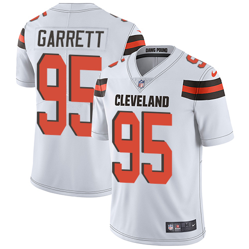 NFL C B Browns #95 Myles Garrett Brown Limited Jersey --v10