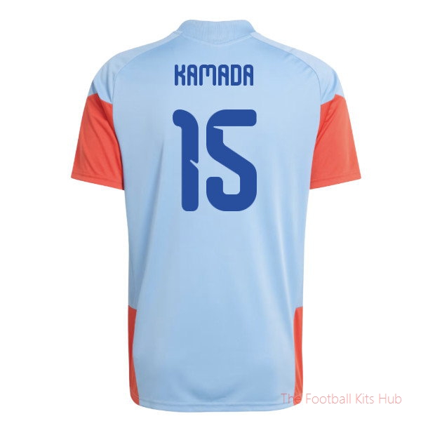 Football Team Japan 2026-2027 Training Shirt (Kamada 15)