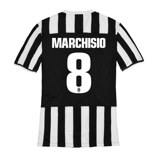 13-14 Juventus 8 Marchisio Home Jersey Shirt - Official Replica 1599