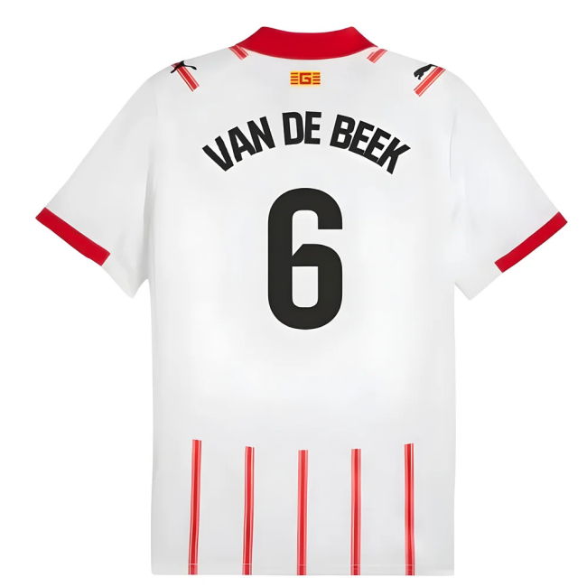Beek #6 Football Team Pro Series Replica Modern Style Fan Jersey