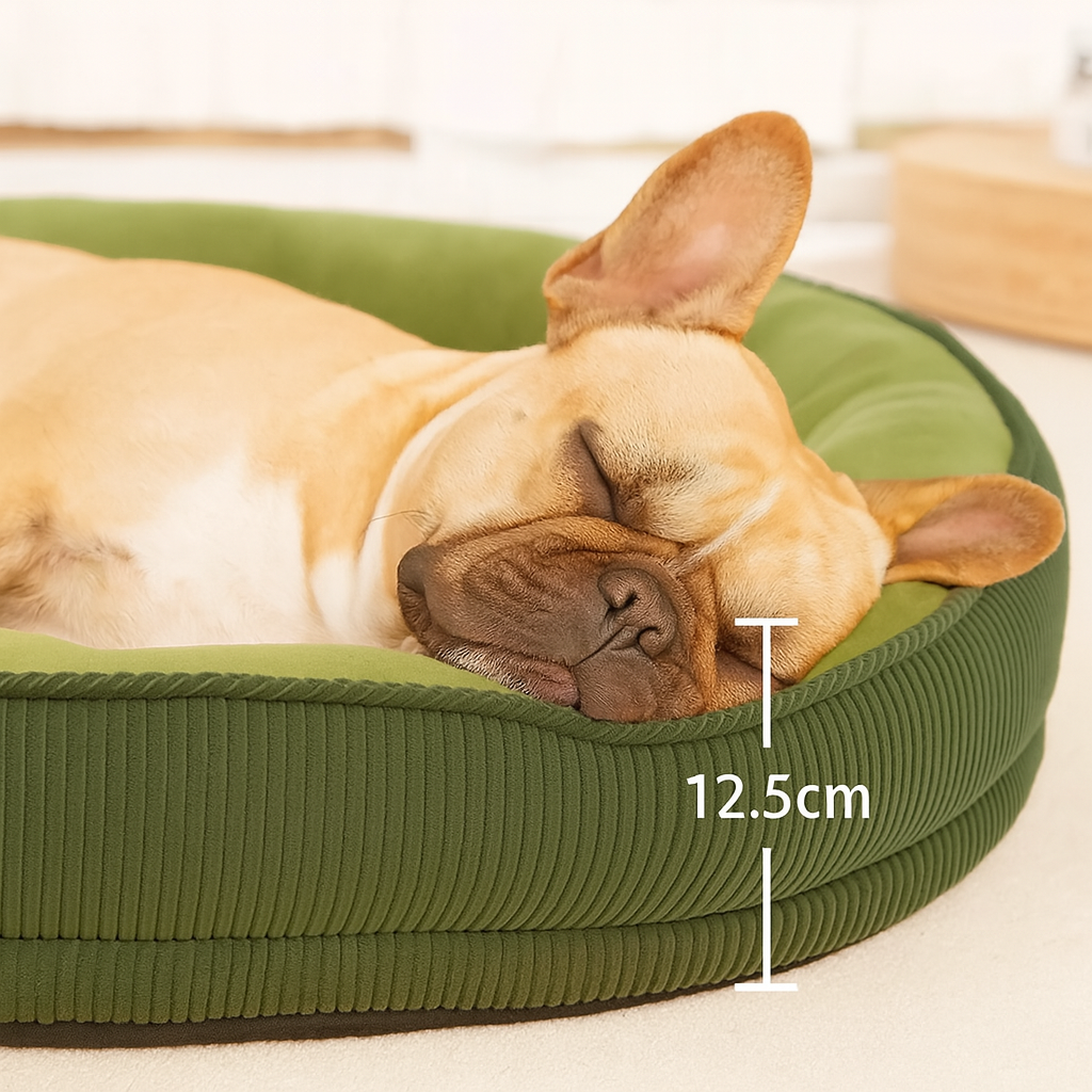 Weather-Resistant Bullinest French Bulldog Winter Sofa Bed – Warm And...