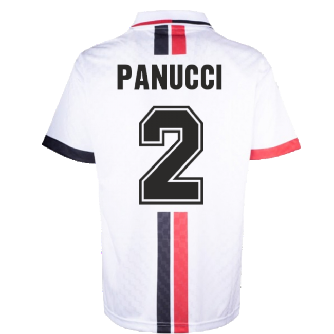 Fan-Favorite Ac Milan 1996 Away Retro Shirt (Panucci 2)