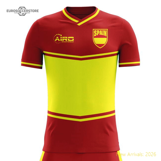 Football Spain Jersey - Elite Quick-dry Construction Performance