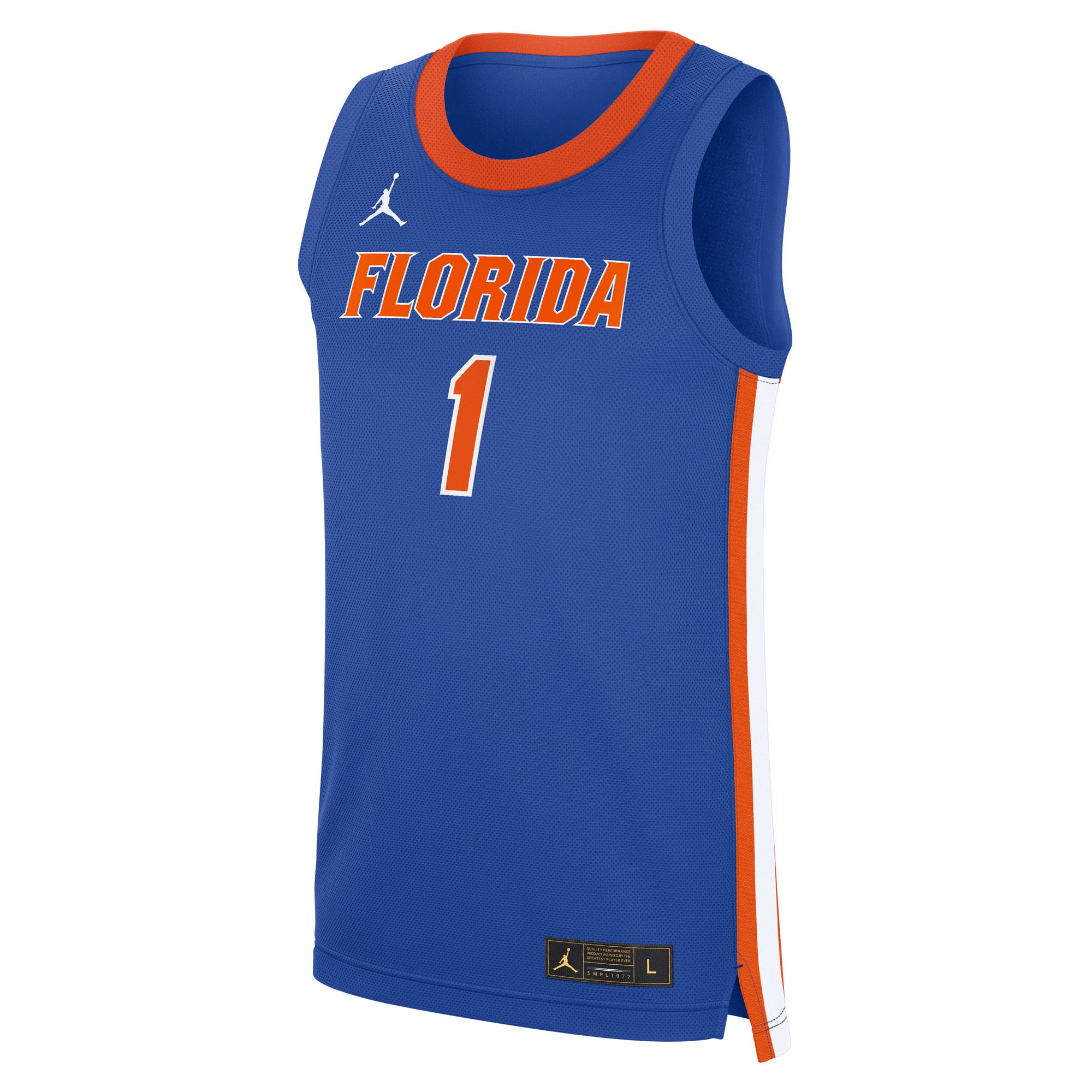 [NJP] Florida Gators Road Replica Basketball Jersey - Royal