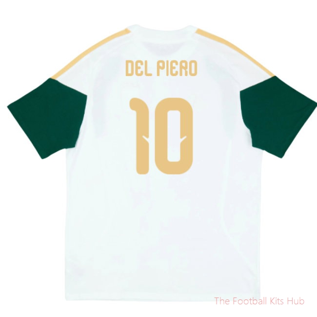 2026-2027 Italy Training Tee (White) (Del Piero 10)