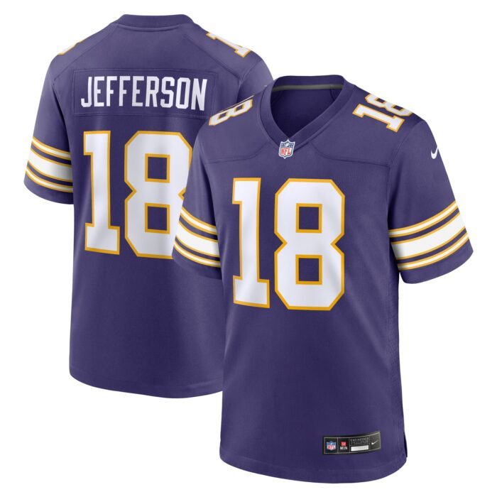 None Men's MIN Vikings Iconic Game-Ready Jersey Game Day Wear