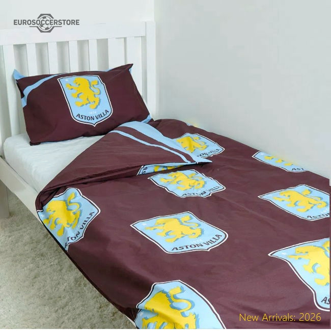 Authentic Elite Classic Aston Villa FC Single Duvet Set