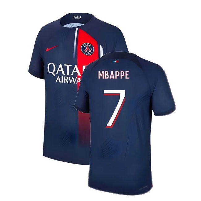 Official 2023-2024 Psg Home With Retro Design - Perfect Fit