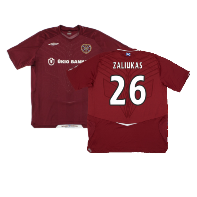 Superior Hearts Fc Main Shirt Hearts 200 #8 Retro Official Merch (v4)