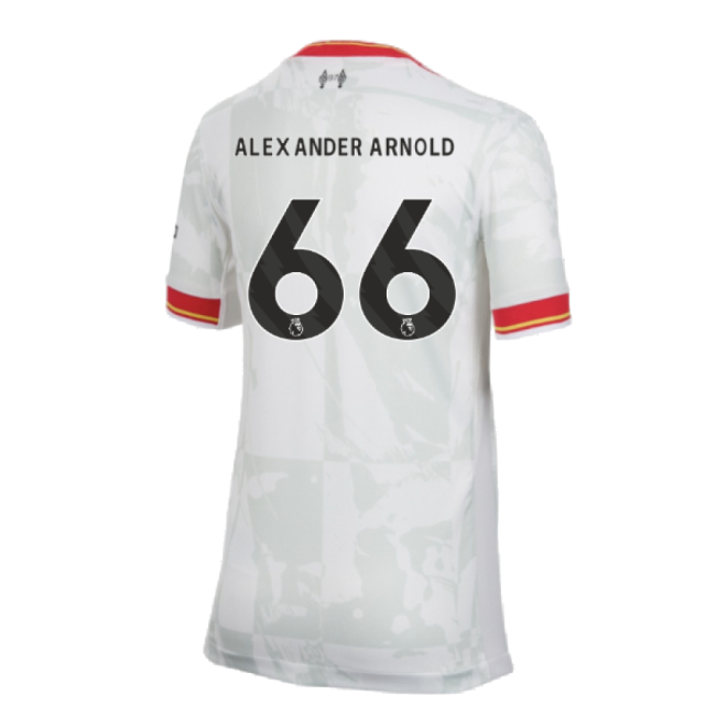 retro 2024-2025 Liverpool Third Shirt (Kids) (Alexander Arnold 66)