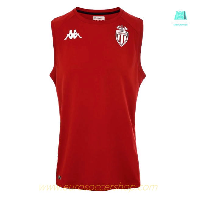 2022-2023 AS Monaco Training Tank Top (Red)