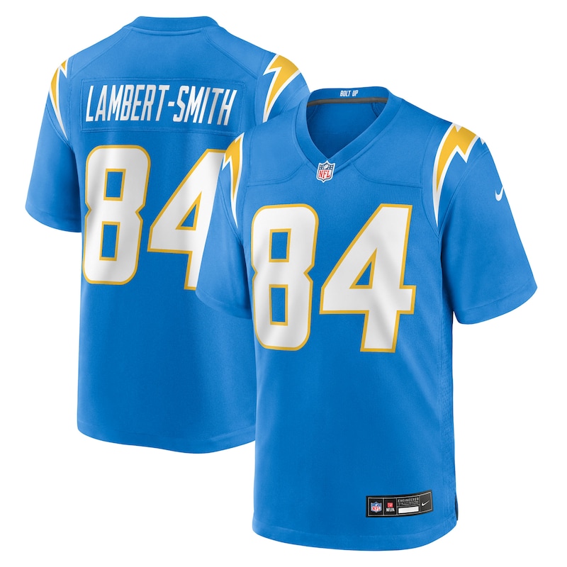 None KeAndre Lambert-Smith Los Angeles Chargers Football Franchise ...