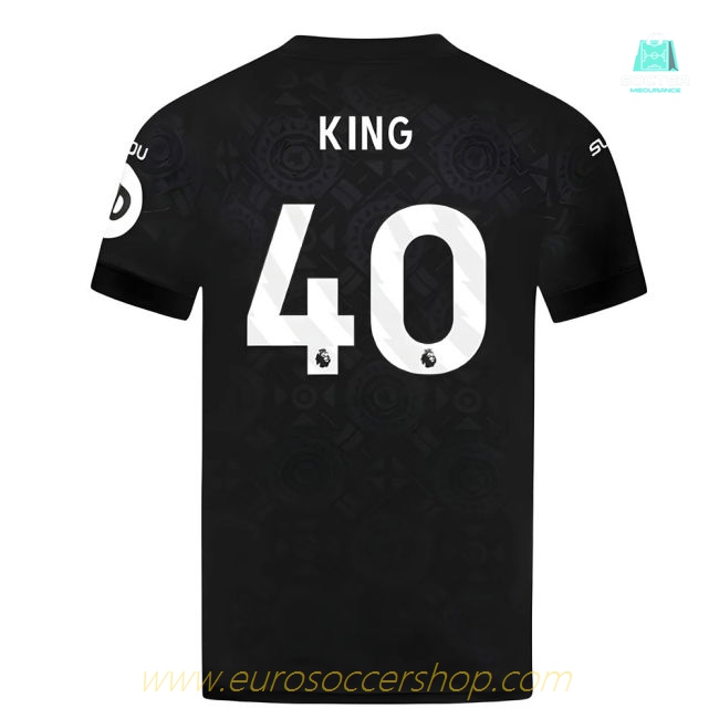 2025-2026 Wolves Goalkeeper Home Shirt (Black) (King 40)