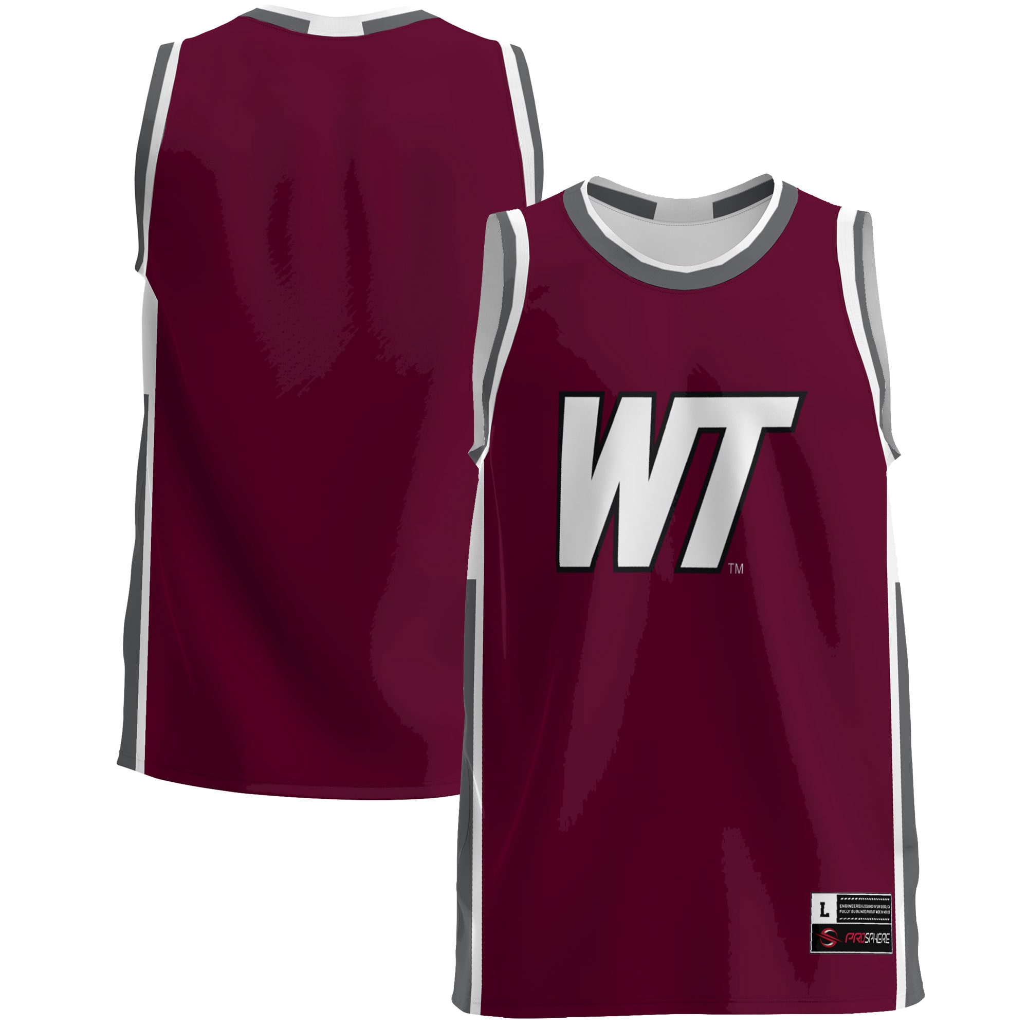[DDG] Women's West Texas A&M Buffaloes GameDay Greats Lightweight Basketball Jersey - Maroon