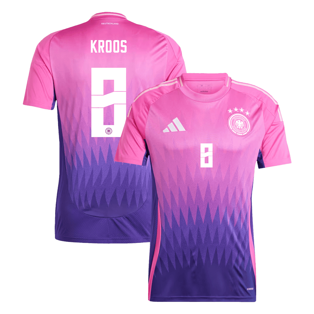 Official UEFA Euro 2024 Germany Away KROOS 8 Soccer Jersey Football