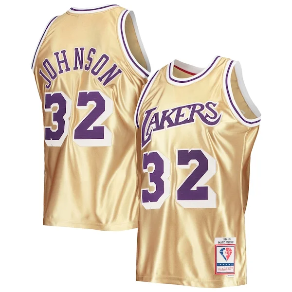 Magic Johnson LAL Elite Jersey - Value Pack Deal - Licensed Product