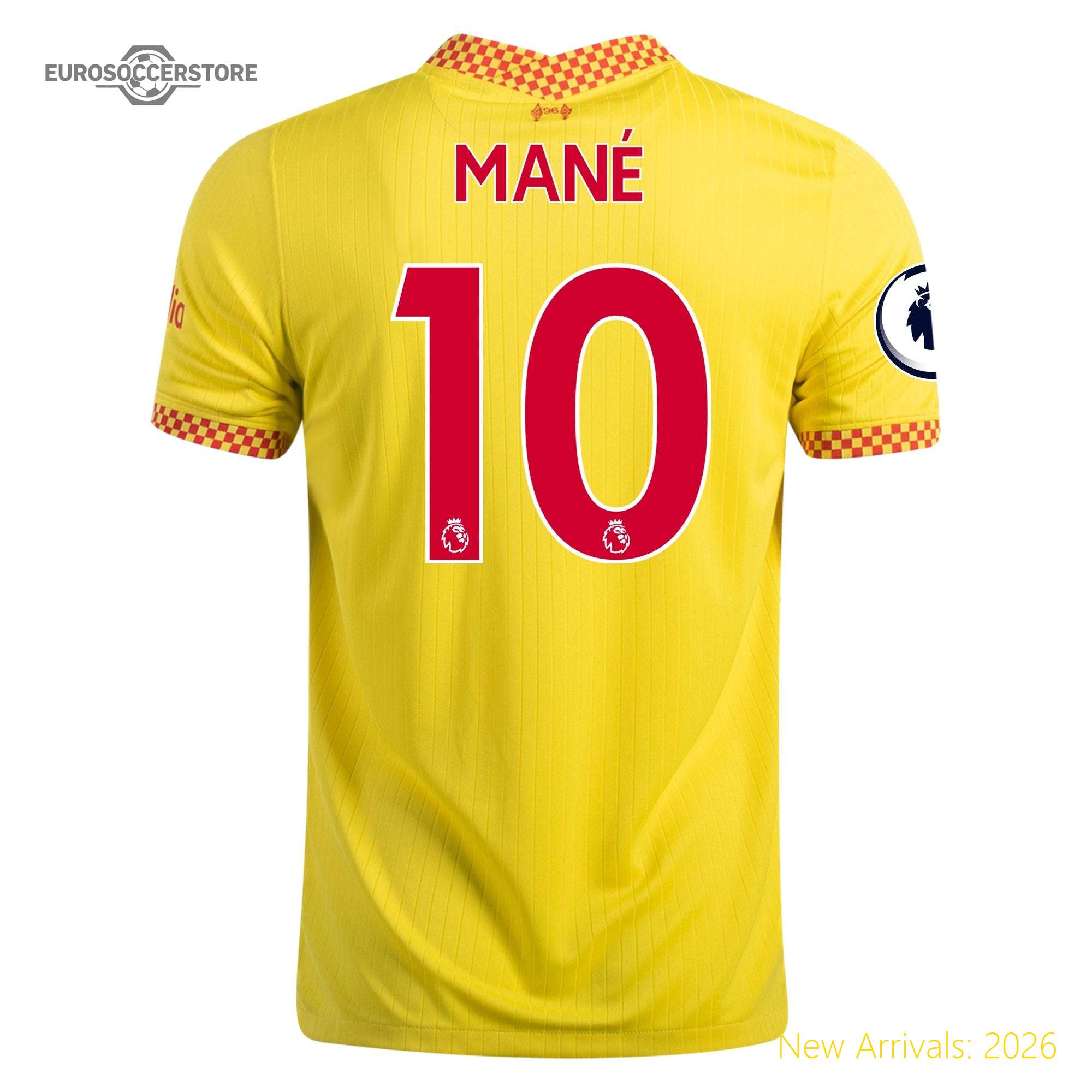Classic Design Adult Liv Sadio Mane Official Third Jersey 2021