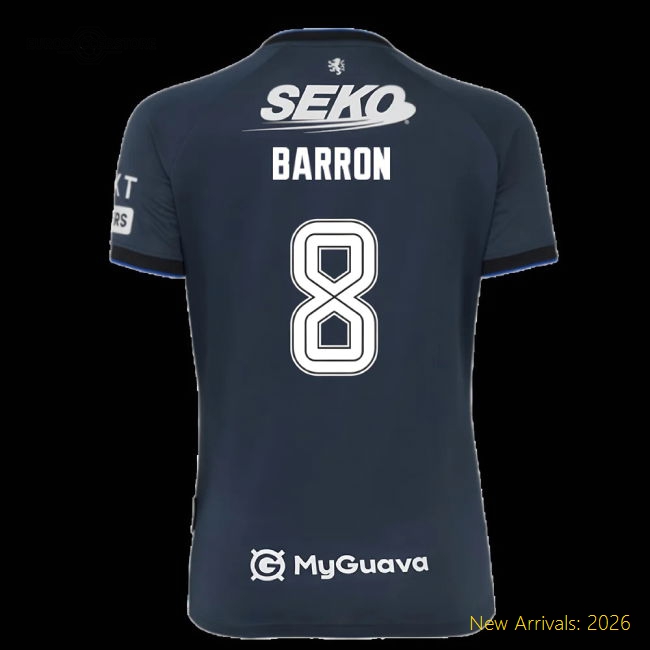 2025-2026 Rangers Third Shirt - Womens (Barron 8)