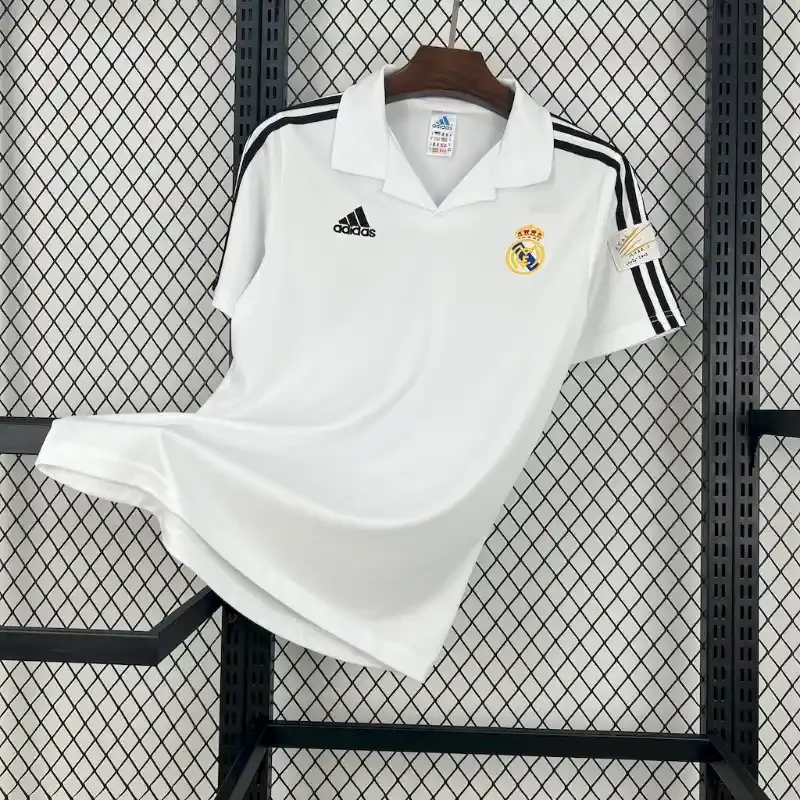 Cheap 2001-2002 Real Madrid UCL Jersey retro kit