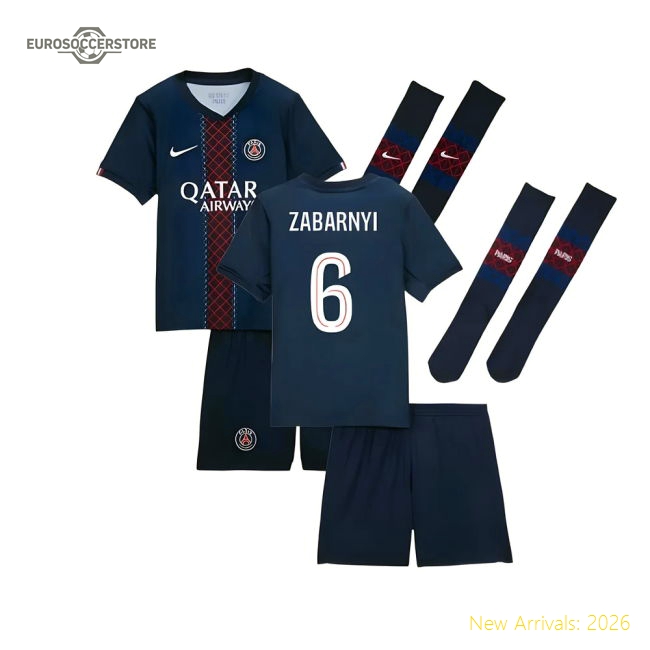 2025-2026 Football Team Mini Breathable Jersey Zabarnyi Dri-fit
