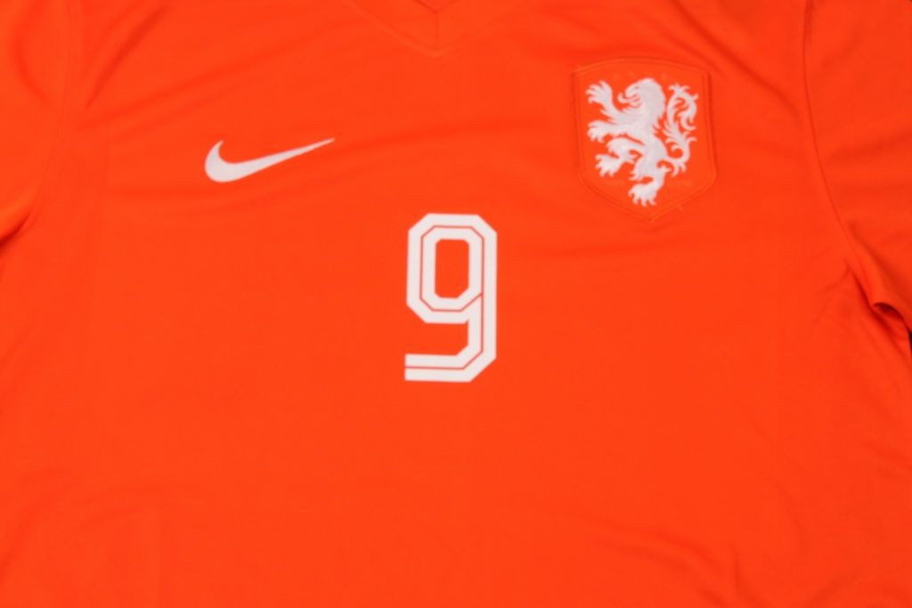 Netherlands 201415 Home Soccer Shirt 9 VPERSIE - Official Replica