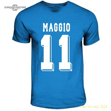 Top-Quality Christian Maggio Napoli Hero T-Shirt (Sky Blue)