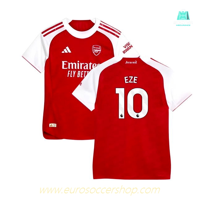 2025-2026 Arsenal Authentic Home Shirt (Womens) (Eze 10)
