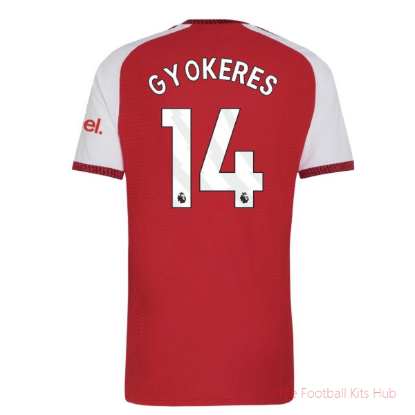 Premium Matchday Arsenal 2026-2027 Home Shirt (Gyokeres 14)