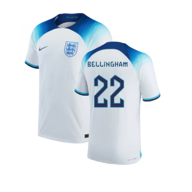 Official England 2022-2023 Home Jersey - Moisture-management