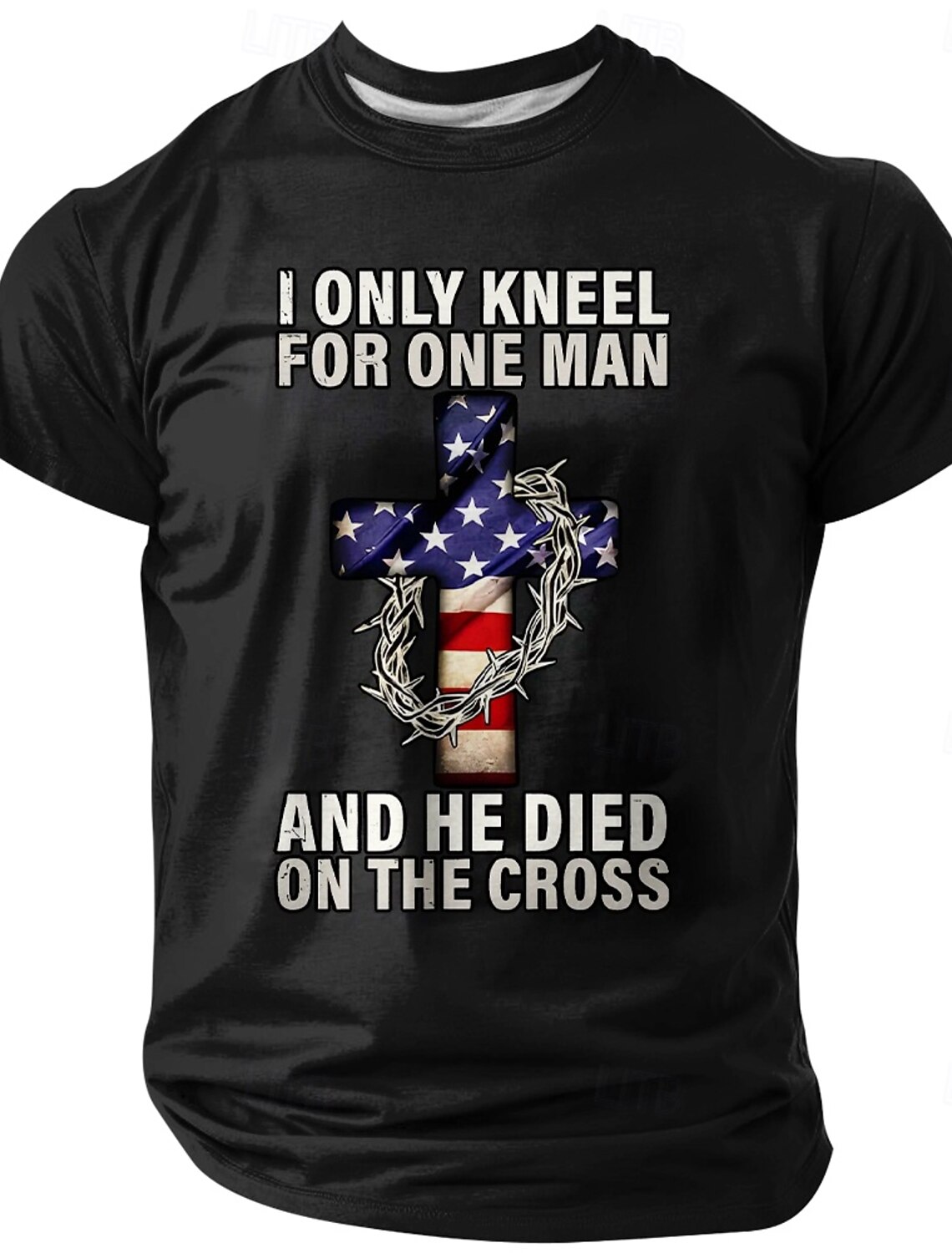 4th of July 2026 250th Memorial Day Patriotic Patriot 3D Print Crew Neck Short Sleeve T-Shirt Casual Daily Street