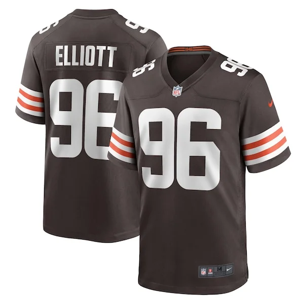 None Jordan Elliott Game Jersey - Brown | NFL Player Jersey | NFL Foot