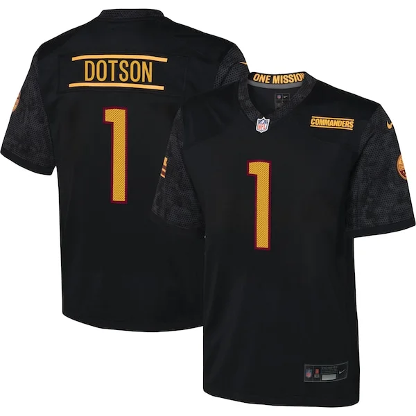None Game NFL Jersey - Black | Pro-Level Football Apparel | NFL Footba