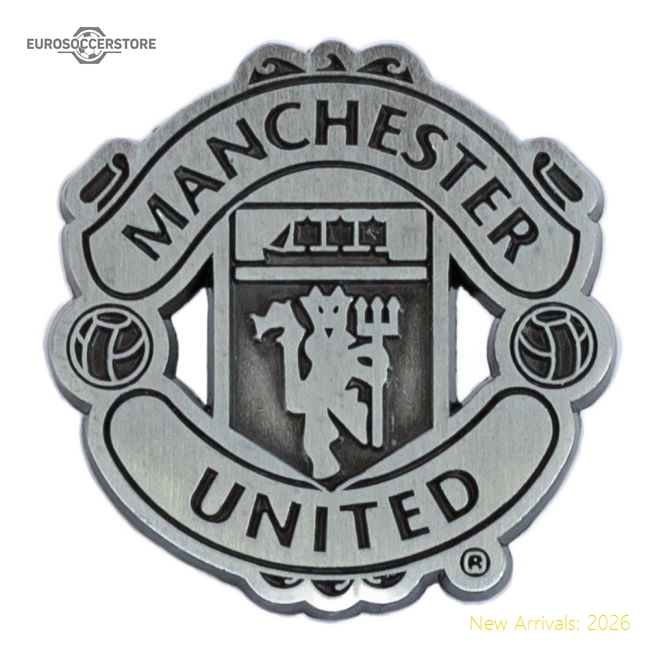 First-class Manchester United Fc 6pc Badge Set - Premium Quality