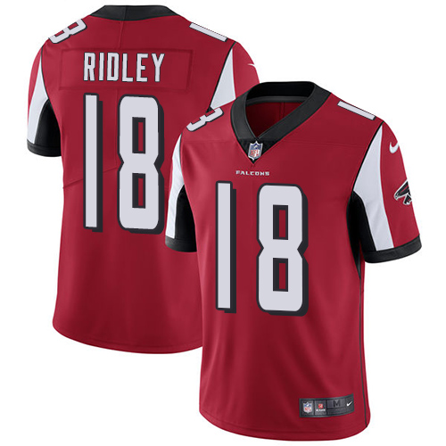 NFL A F Falcons #18 Calvin Ridley Red Limited Jersey - Authentic Qu...