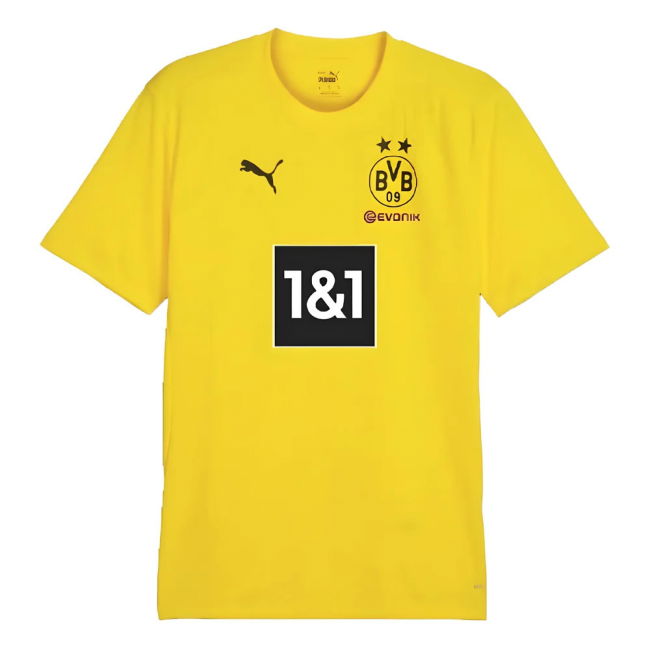 2024-2025 BVB Training Classic Shirt (Yellow) Durable Stitching
