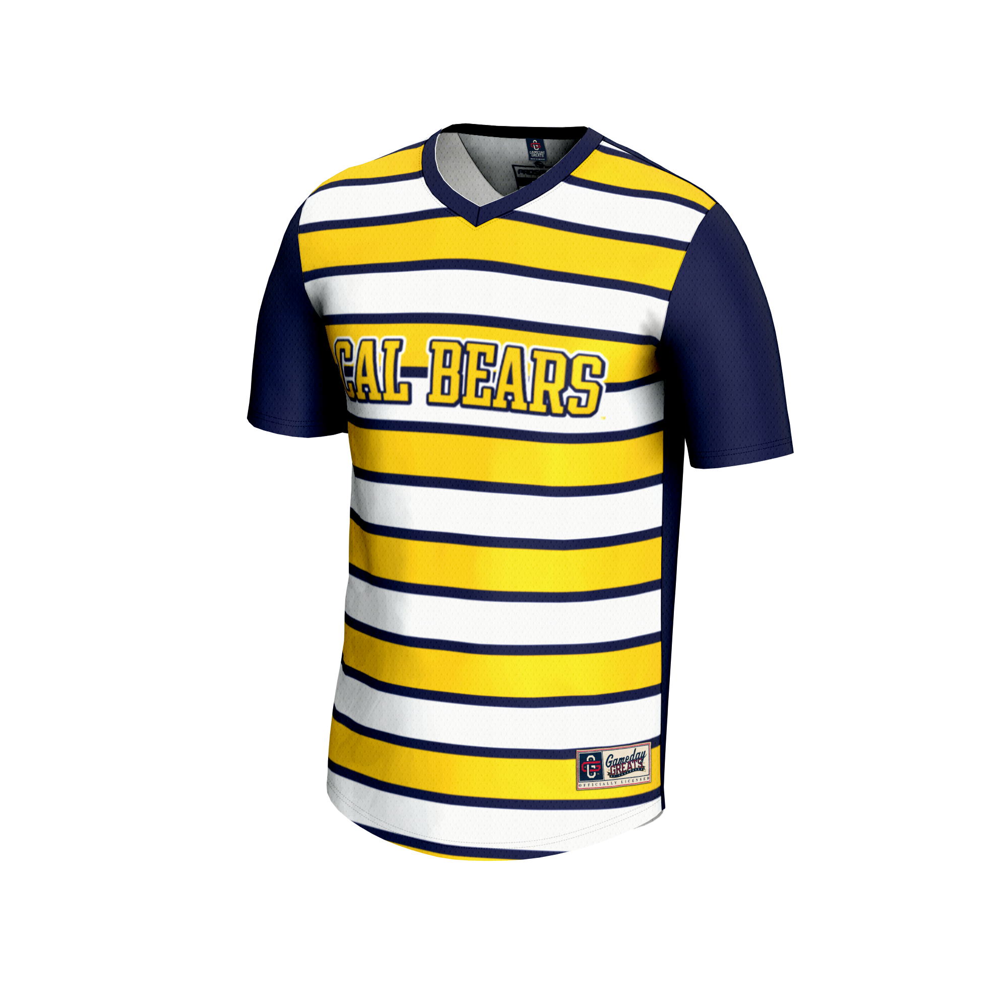 [SJH] Cal Bears GameDay Greats Youth Lightweight Soccer Fashion Jersey - Navy