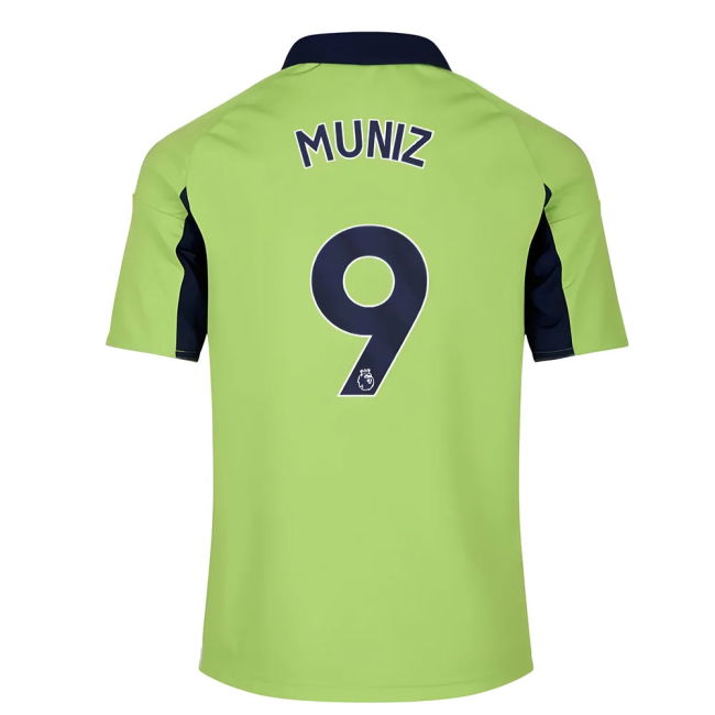 Avid Fulham Fulham Away Shirt Kids Muniz #9 Authentic Design Fresh...